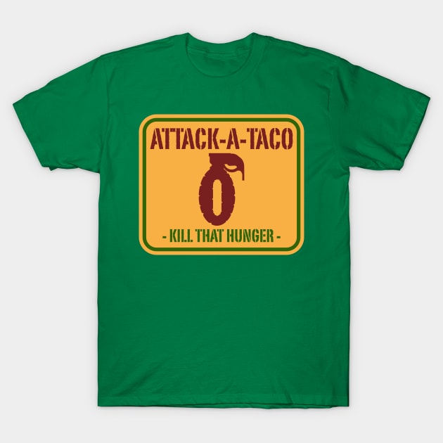 Attack-A-Taco T-Shirt by MBK